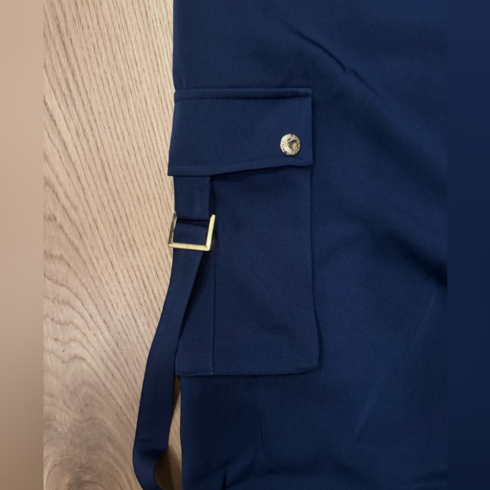 SER.O.YA Navy Flare Pants - Picture 10 of 12